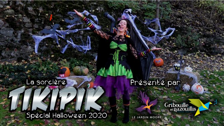 Spectacle de la Soricère Tikipik Halloween 2020 au Jardin Moore